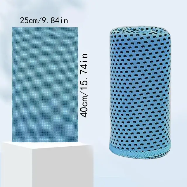 Cooling Towels Quick Dry Microfiber Cool Towels For Extreme Heat Soft Gym Towel Sweat Rag For Yoga Gym Fitness Running Hiking 2