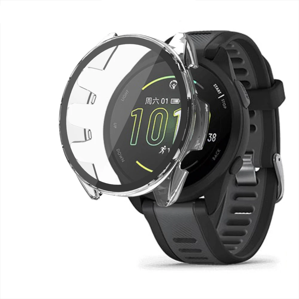 Premium Full Frame Protective Bumper with Hard Edge Shell & Glass Screen