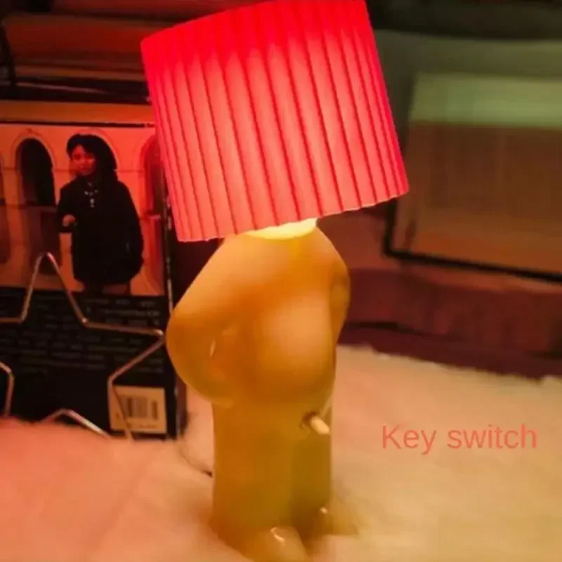 Claeted LED lamp for bedroom bedside night light