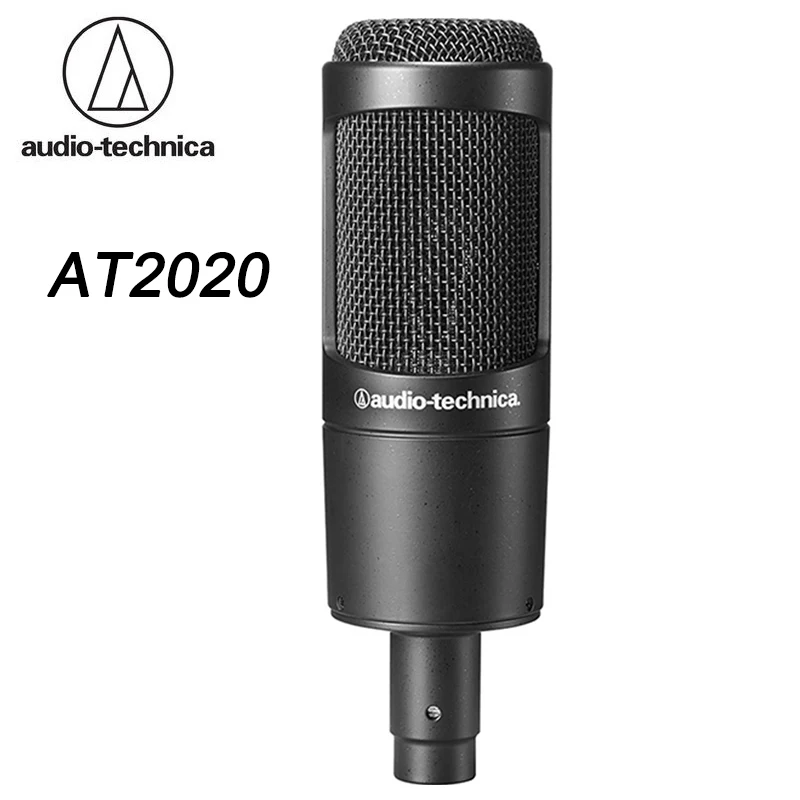 Original Audio Technica AT2020 Wired Nieren Kondensator Mikrofon 