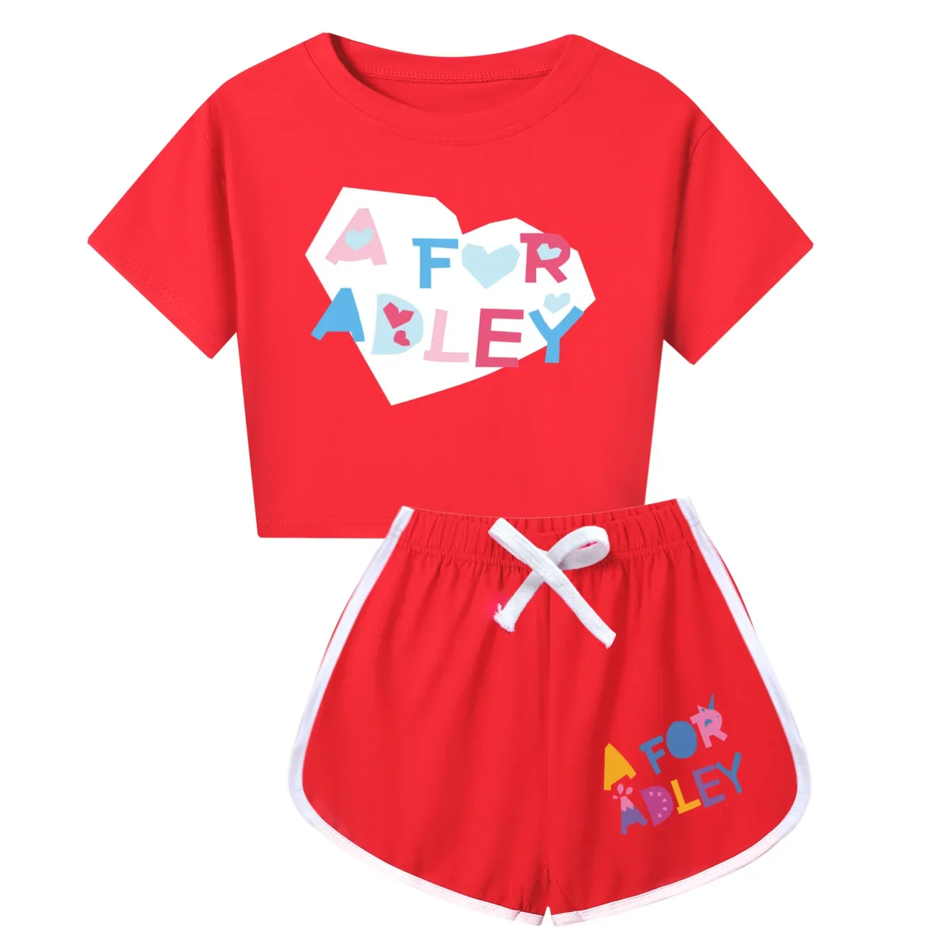 

Футболка с коротким рукавом и шорты для мальчиков и девочек