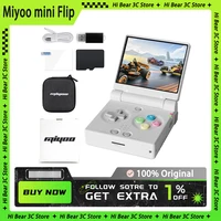 Мини-флип-ретро портативная игровая консоль MIYOO с новым шарниром, 2,8-дюймовый экран IPS, портативные игровые консоли, классический игровой эмулятор