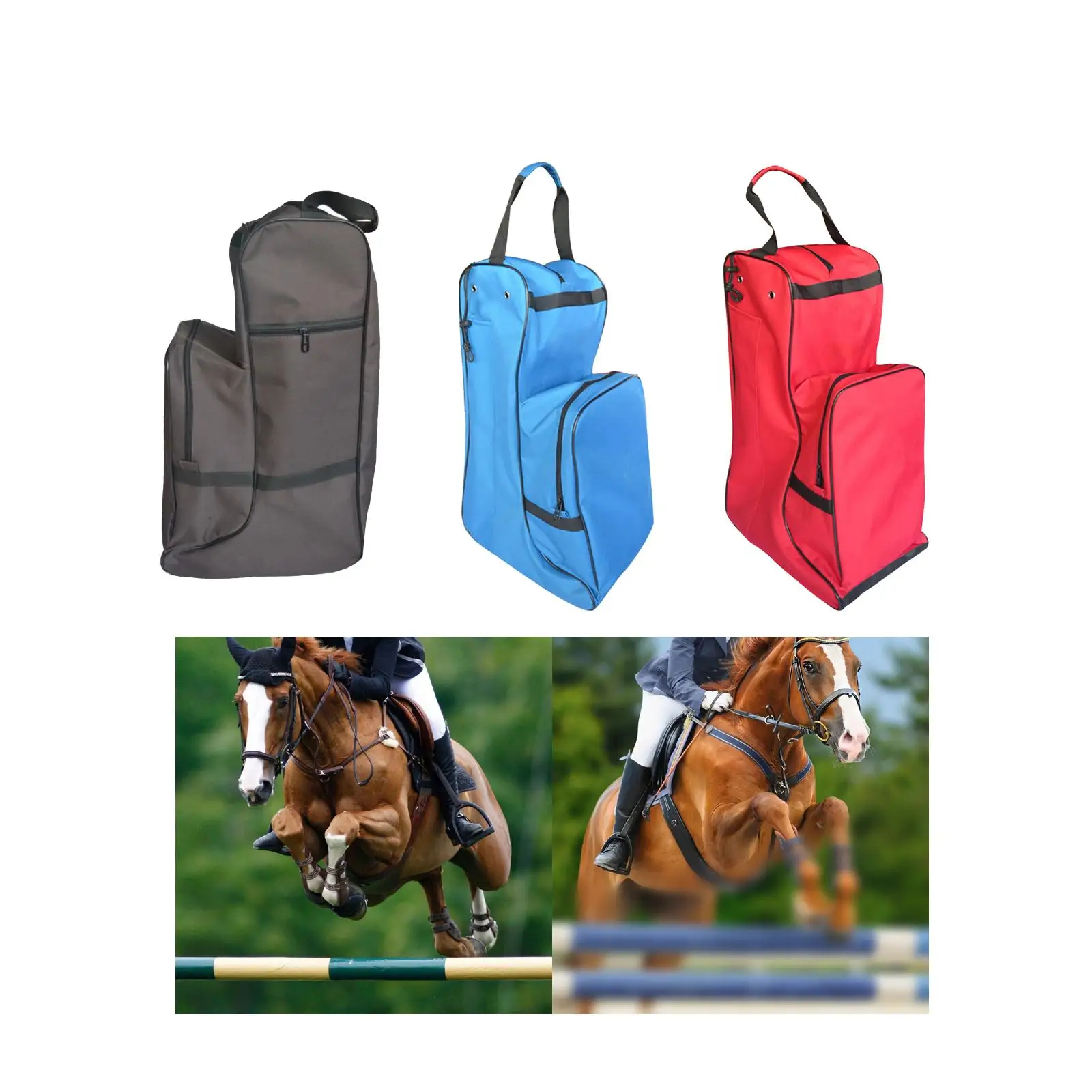 Equestrian Bag Boots Carry Bag Large Capacity Tear Resistant Multipurpose