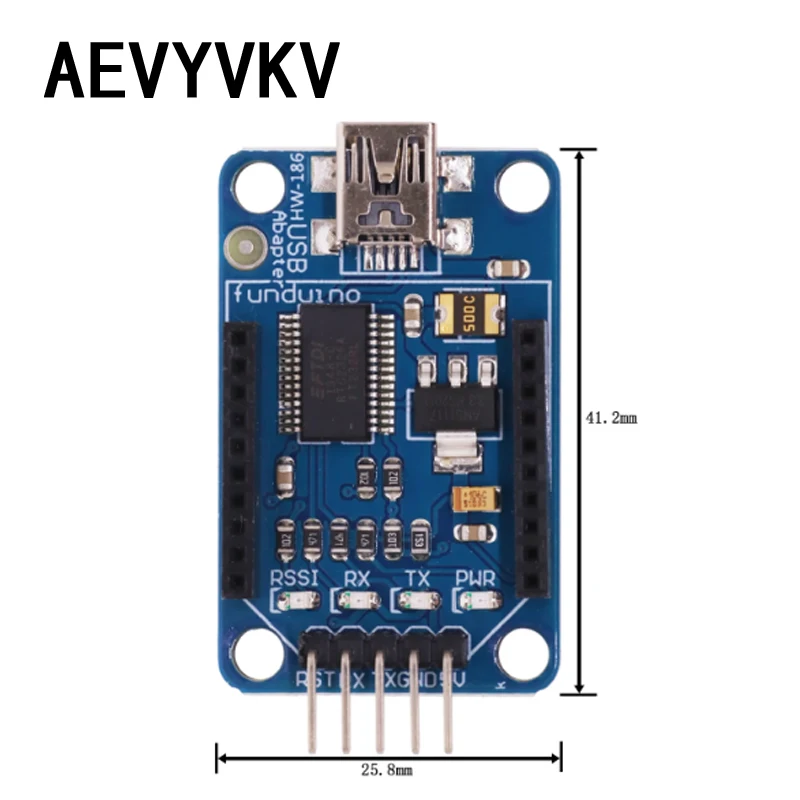프로 미니 블루투스 비 USB to 직렬 IO 포트 Xbee 인터페이스 어댑터 모듈, 아두이노 나노 3.3V 5V 보드용, FT232RL FT232 BTBee