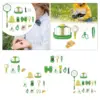 Bug Catcher Kit Children Outdoor Experiment Magnifying Glass Backyard Bug Catcher Box for Children Toddlers Kids Ages 3+ 4