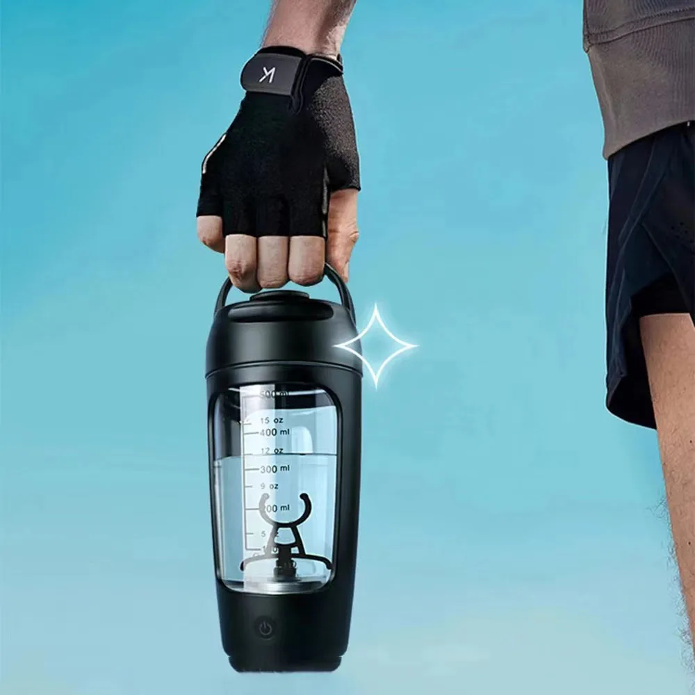 Electric Protein Shaker Bottle Portable 1200mAh Rechargeable Blender Cup Automatic Self Stirring Mug 650ml Mixing Cups for Fitne protein powder shaker cup