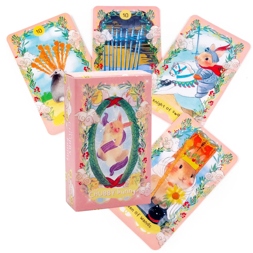 Rider Waite The Chubby Bunny Taort Mind  Boardgame For Adult Rabbit Tarot Cards Rider Waite deck reflective tarot featuring the radiant rider waite® tarot