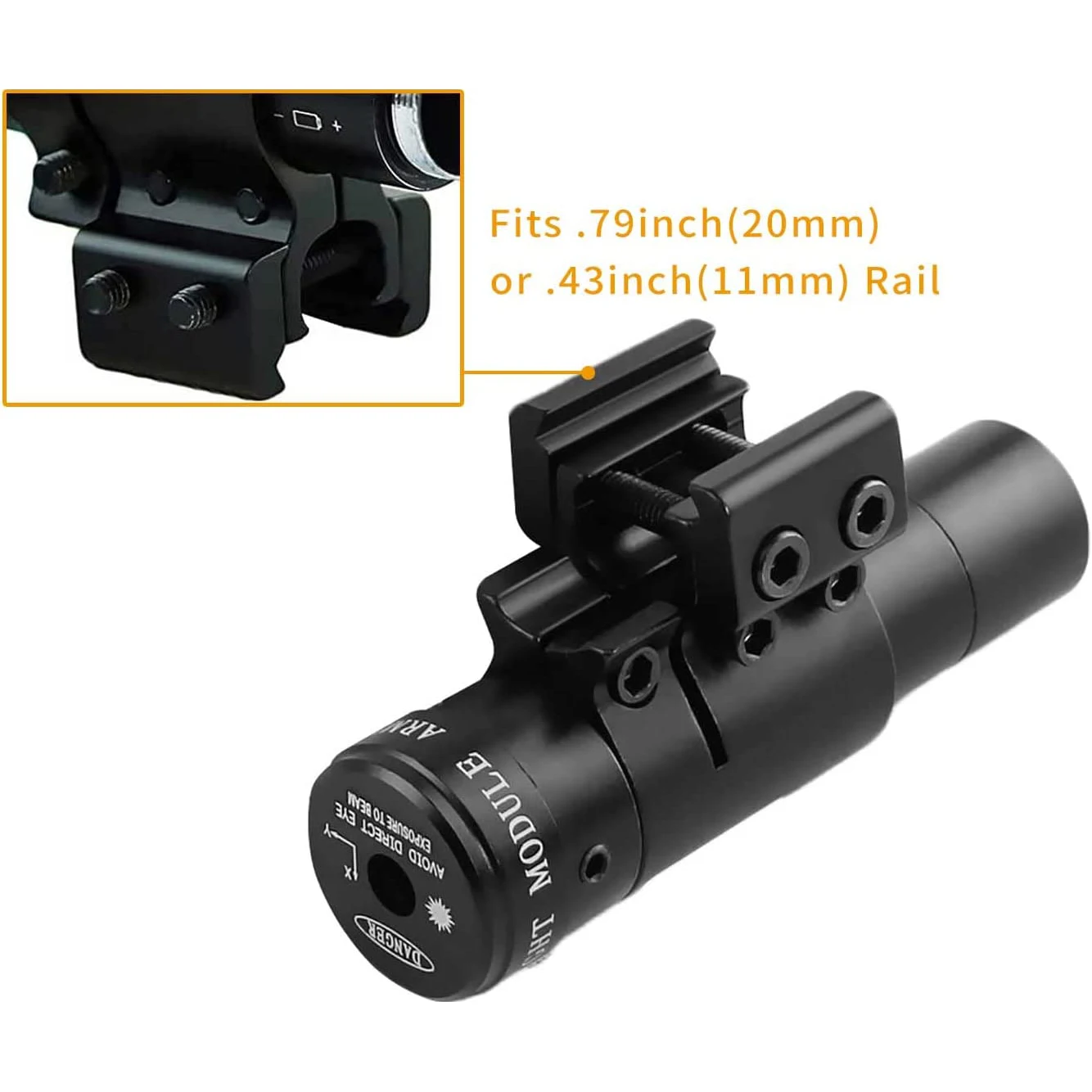 Red/Green Laser Rifle Accessories Infrared Small 20mm Card Slot Tube Clamp Hunting Rifle Ar 15 Scope Sight red dot laser sight laser sight