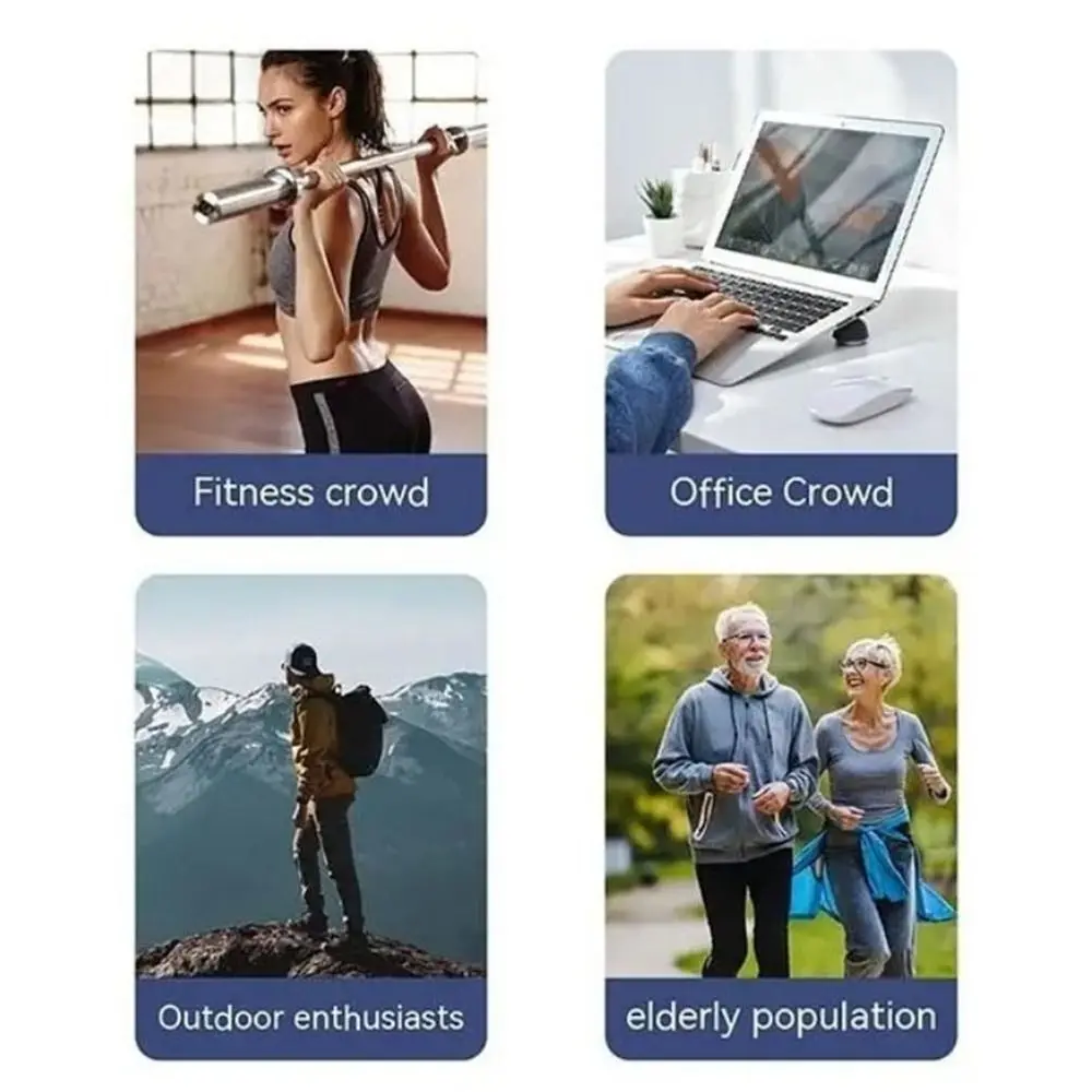 32 Modes Fascia Massager USB Charging Body Relaxation Muscle Massage Machine LCD Display with 4 Massage Heads