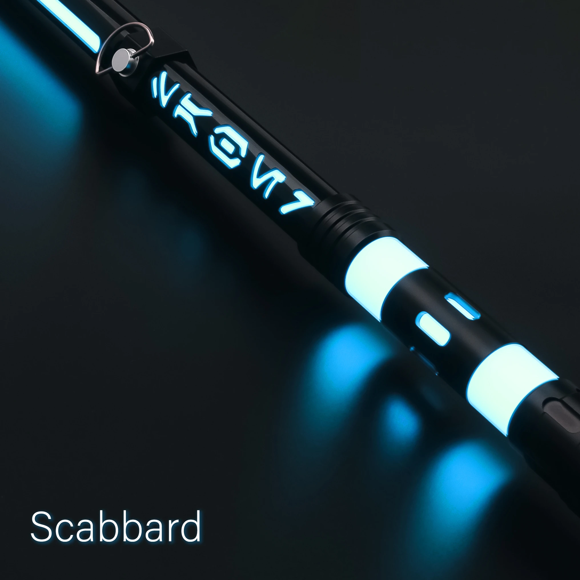 MechEdu Lichtschwert Xenopixel - 92cm, Abnehmbare Klinge, 12 Soundeffekte