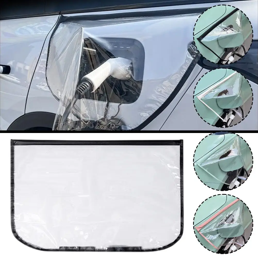 Waterproof PVC Electric Vehicle Charger Port Cover