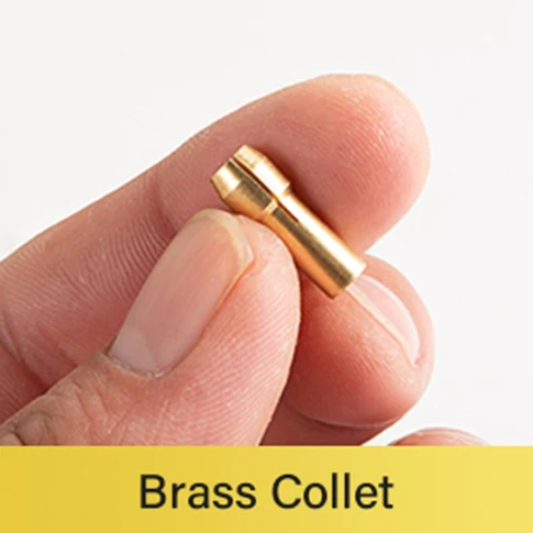 Set Mandrini Per Dremel - 15 Pezzi Con Pinze In Ottone, Dadi Metallo E Chiavi, Compatibile 4486 - Foto 12