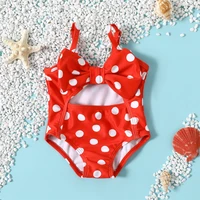 NEW 3-24M Toddler Baby Girls Swimwear Cute Summer Infant Baby Dots Swimsuit Newborn Baby One Piece Bathing Suit Beachwear 1
