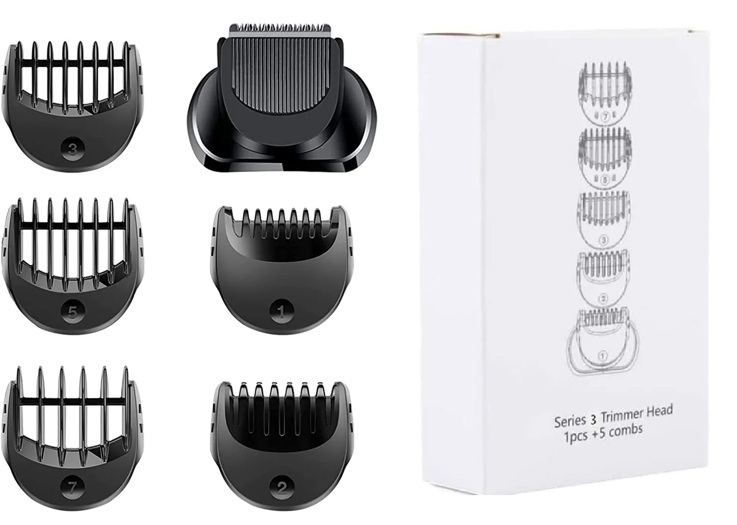 Beard Trimmer head Fit For Braun Series 3 Electric Shavers 300S 301S 31S0 320S 330S 340S 360S 380S 3030S electric shaver head