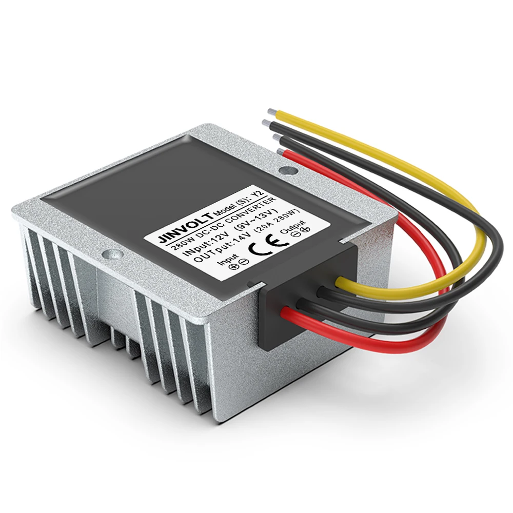 【Bestseller Alert】 14V 20A 280W Regulated Power Supply Boost Module & 12 Volts to 14 Volts DC Converter for Industrial Equipment.