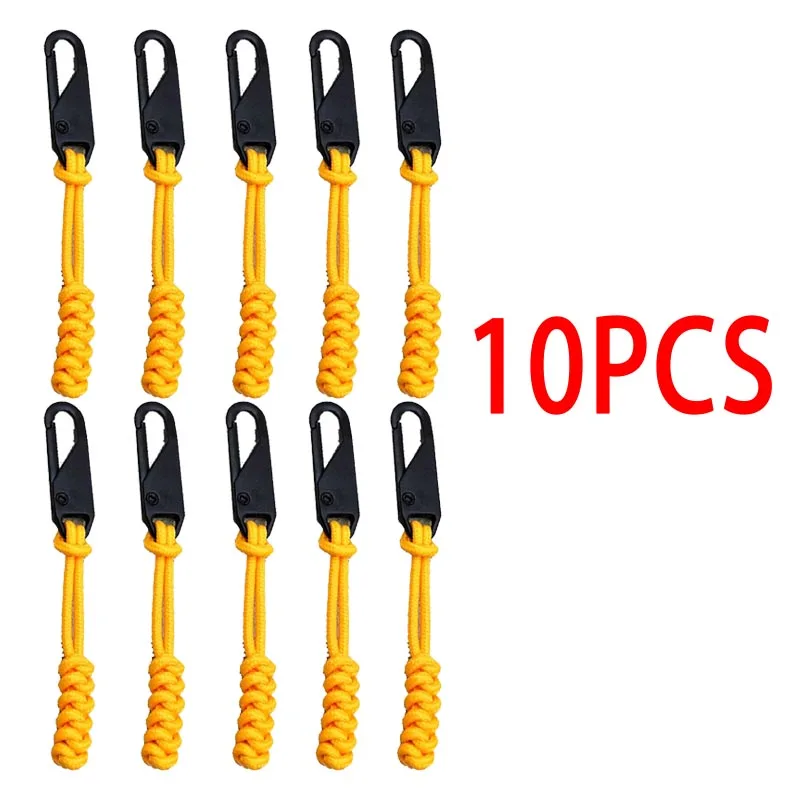 5-Pack Durable Fabric Zipper Puller Repair Kit with Zipper Closure Replacement Sliders