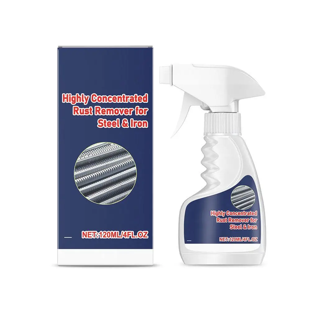 Rust Remover Spray Universal Car Anti-Rust Remover Maintenance Cleaner for Steel Rust Tire Axle