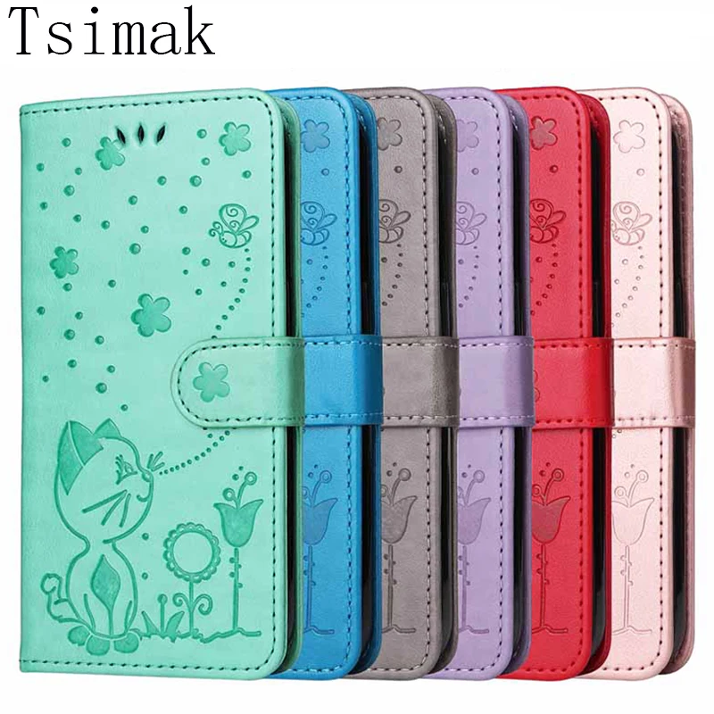 Magnetic Flip Wallet Leather Card Stand Phone Case Cover