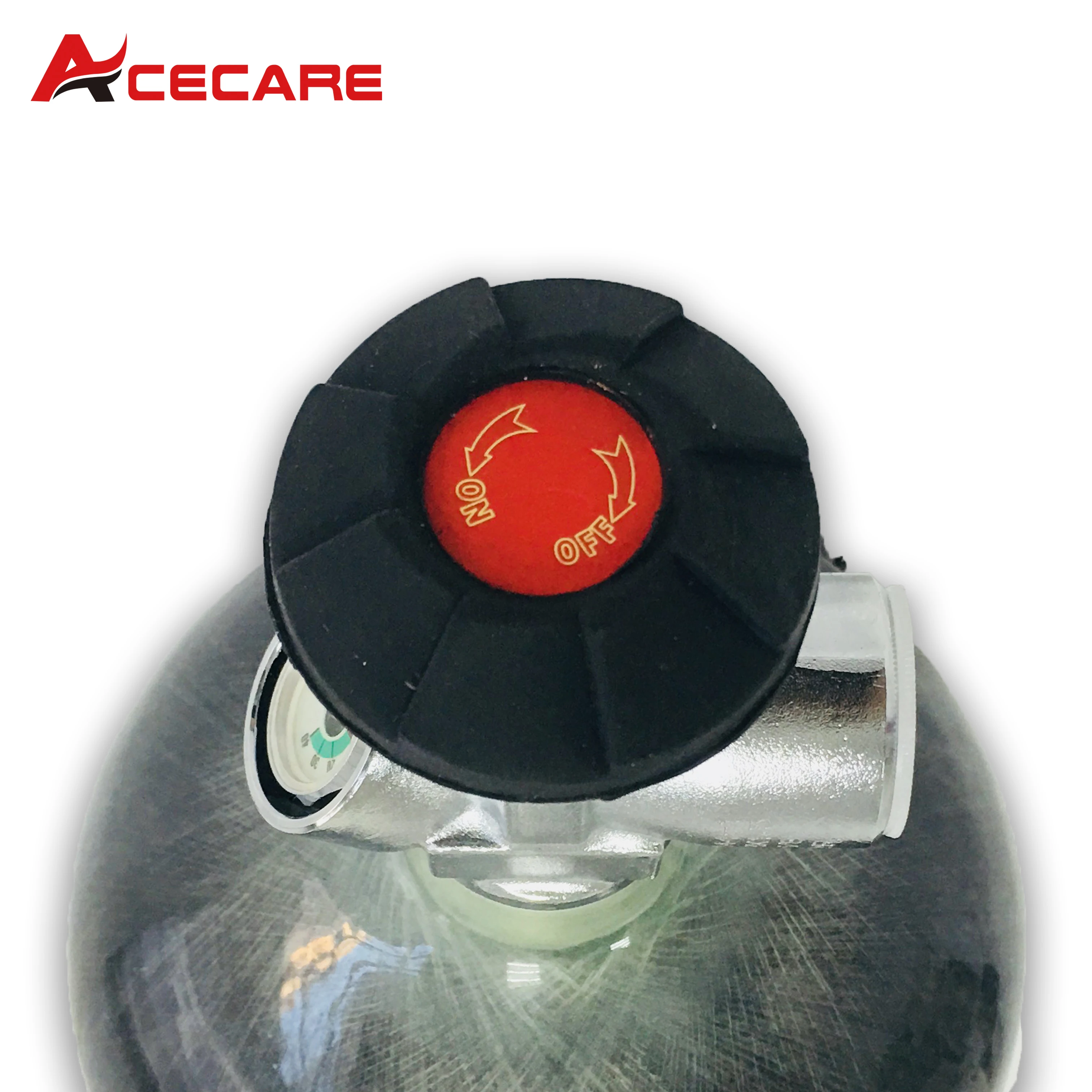 ACECARE AKH-X1 Gauged Valve 30Mpa High Pressure For Scuba Diving