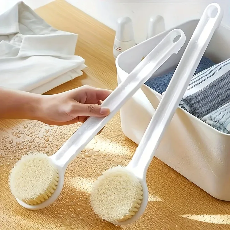 Bath Brush Long Handle Soft Hair Back Rubbing Body Scrubbing Gods Rub