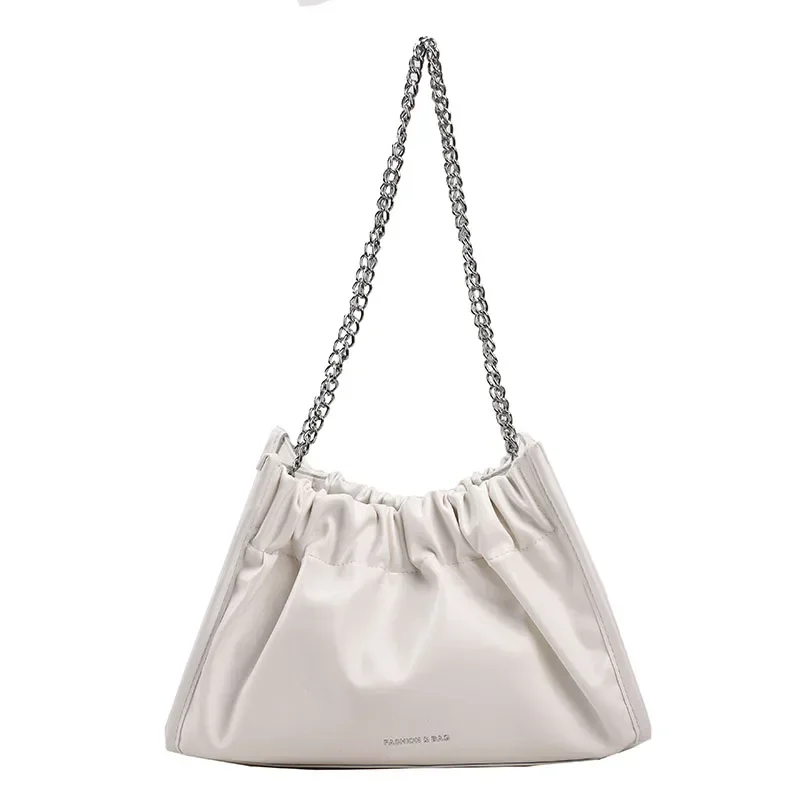 Free Shipping New Chain PU Women's Bag High Quality Versatile Fashion Shoulder Bag Large Capacity Trendy Casual Crossbody Bag