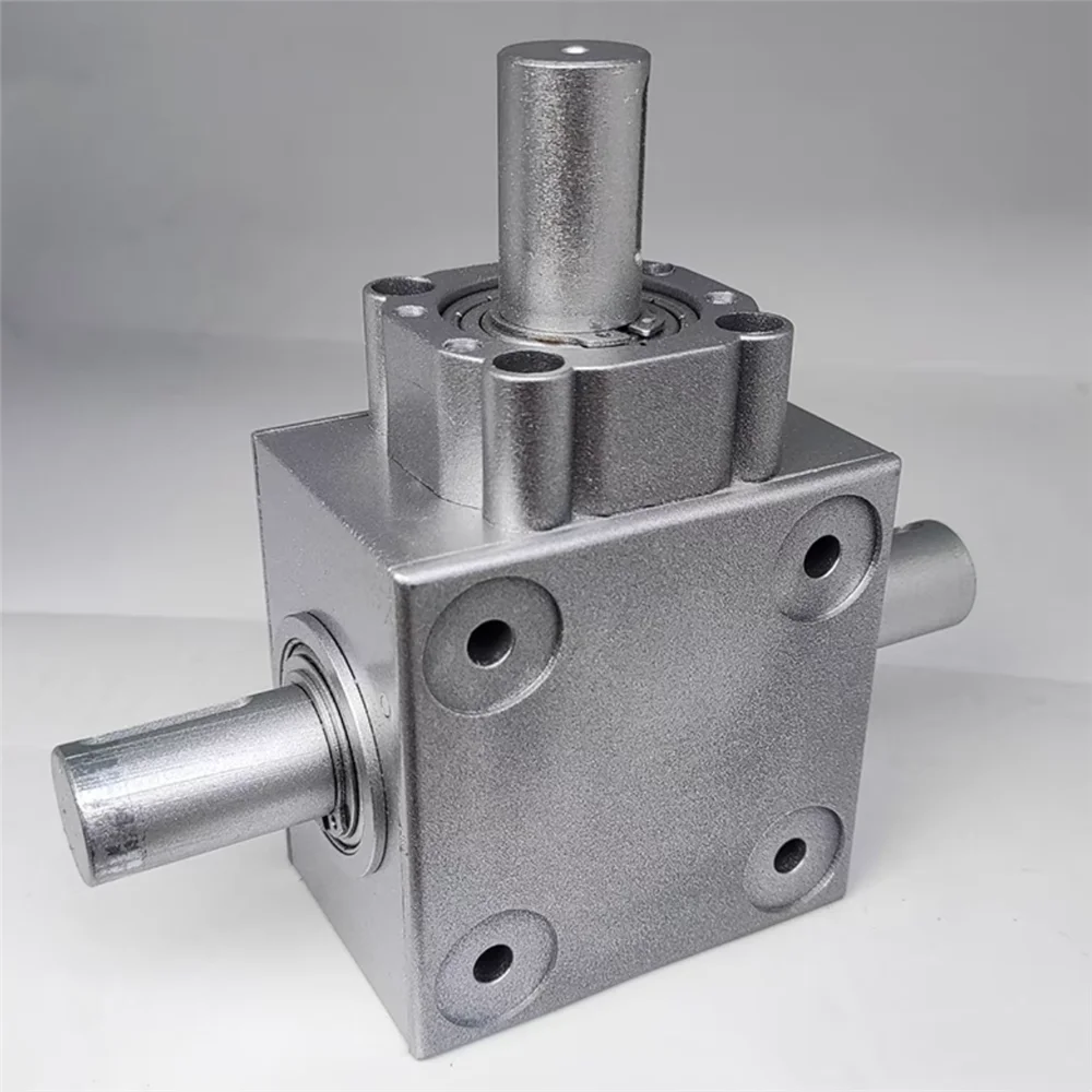 

Right Angle T-Gearbox Corner Turning Device 2.5M 16T 20MM Stainless Steel Shaft Commutato Same/Reverse Direction