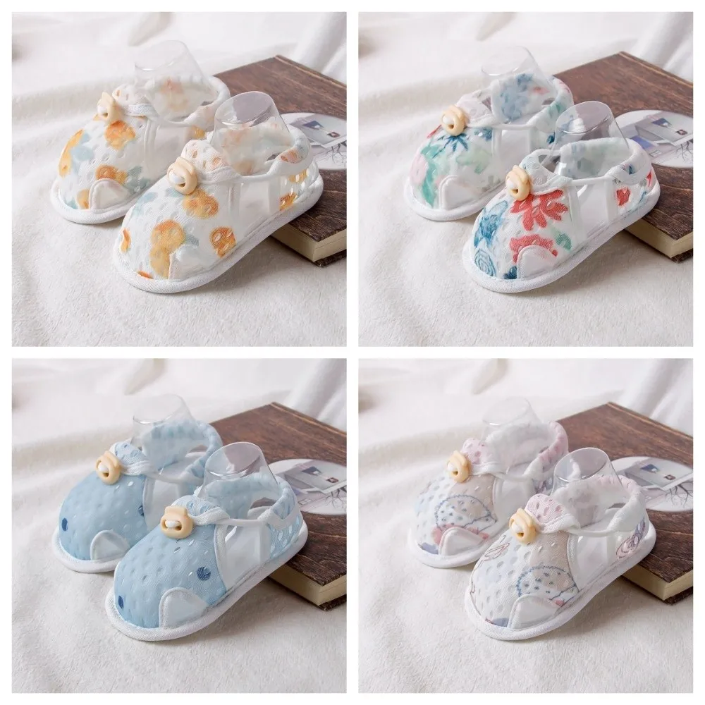 Casual Breathable Baby Shoes Soft Sole Machine Washable Toddler Shoes Lightweight Mesh Infant Anti-slip Sandals Summer