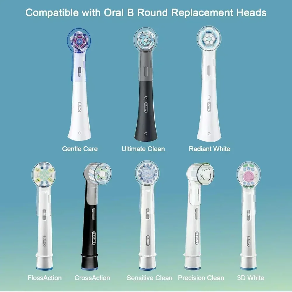 Toothbrush Dustproof Covers Caps Compatible with Braun Oral B Replacement Heads and IO Series Electric Toothbrush Head Protector toothbrush covers
