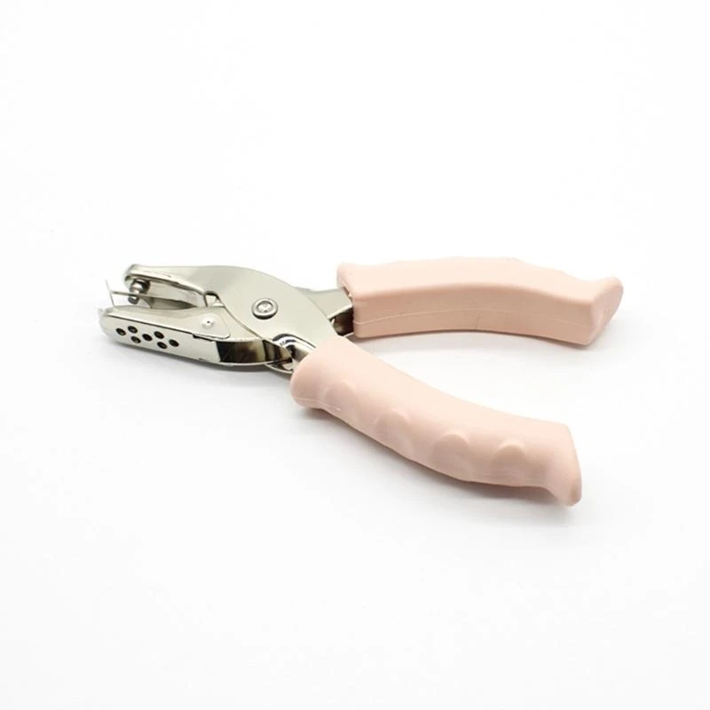 3mm/6mm 가죽 손잡이 금속 휴대용 구멍 펀치 선물 DIY 작업 친구 및 가족 태그 의류 티켓