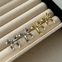 Design Sweet and Cool Style Bow Knot Earrings Women's Simple Elegant Jewelry Gifts Dropshipping 1