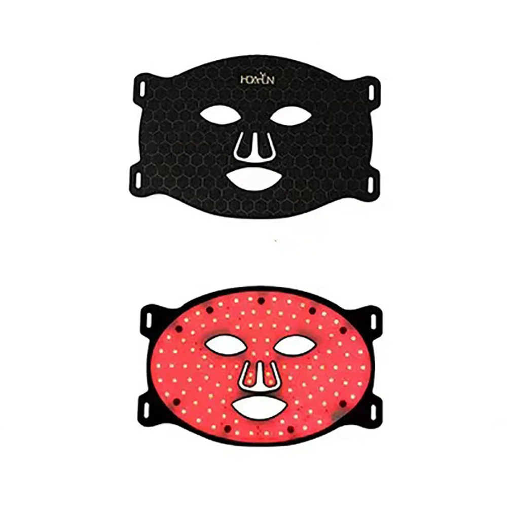 Rechargeable Facial Silicone Gel LED Mask 7 Colors LED Photon Therapy Beauty Mask Skin Rejuvenation Home Face Lifting Whitening led facial mask led beauty lamp