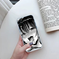 Kawaii Girl Transparent Phone Case - Japan - Inspired Design - Motorola Edge (T2)