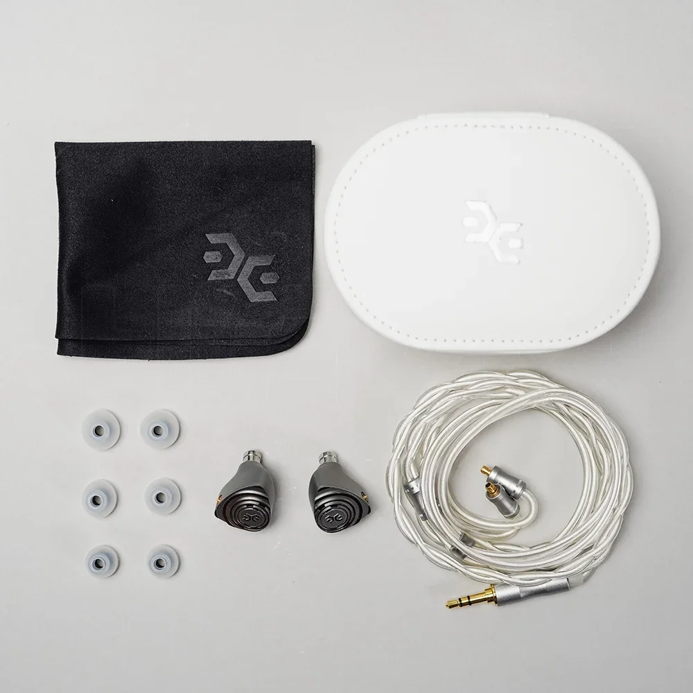 Elysian Acoustic Lab Pilgrim 1 LSR DD + 3 Sonion BA 하이브리드 인이어 모니터 이어폰, 펜타콘 이어 하이파이 케이블 포함
