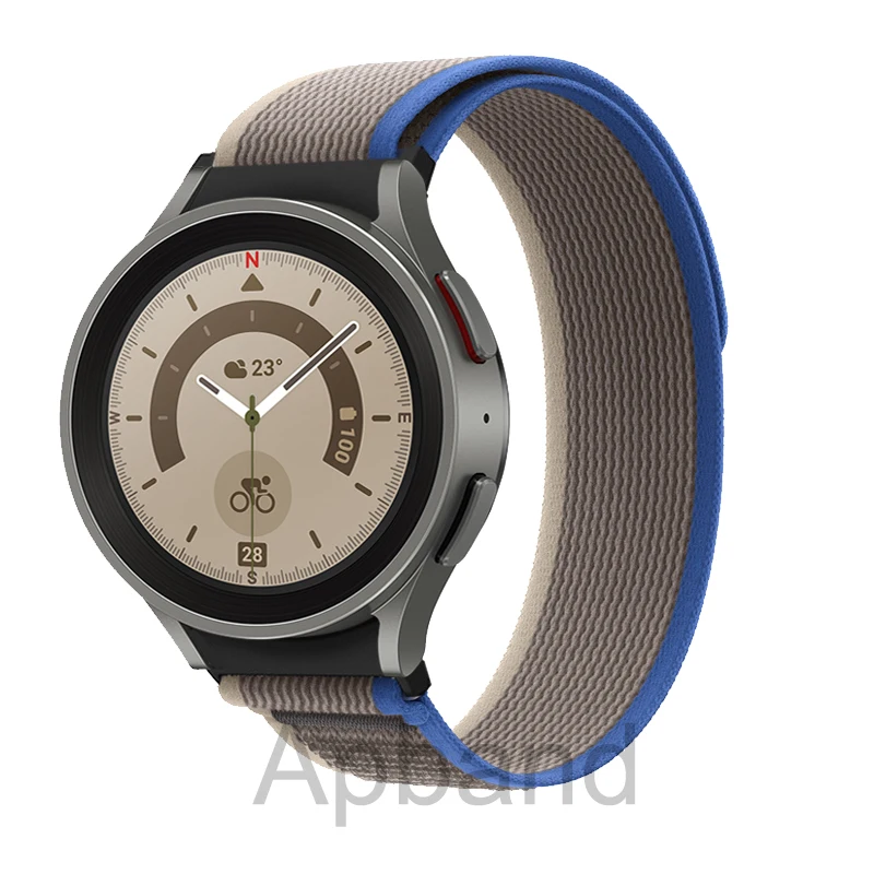 Trail Loop Strap For Samsung Galaxy Watch 6 7 4 44mm 40mm 5 Pro 45mm No Gaps bracelet Galaxy Watch 4 Classic 46mm 42mm 20mm band