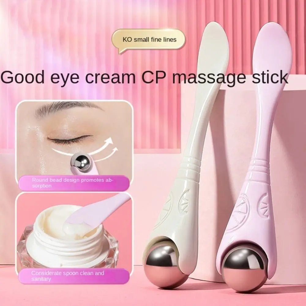 1Pc Eye Roller Massage Stick Eye Cream Applicator Cosmetic Spatula Anti Wrinkle Facial Spoon Face Thin Skin Care Tool