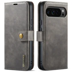Premium 2-in-1 Afneembare Leren Wallet Telefoontas - Magnetisch, Verwijderbaar Kaartsleuf Boekhoes