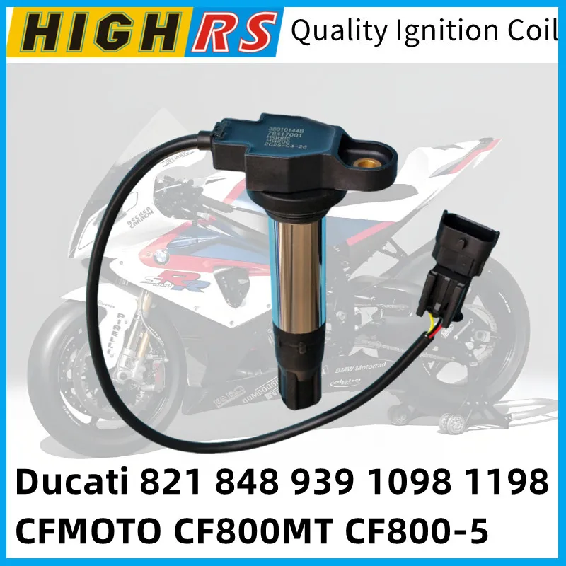 CFMOTO CF800 MT 800MT CF800-5 CF800-5A 점화 코일 DUCATI Streetfighter 848 1098 1198 0PW0-GNC-00 38010144B 38010145B