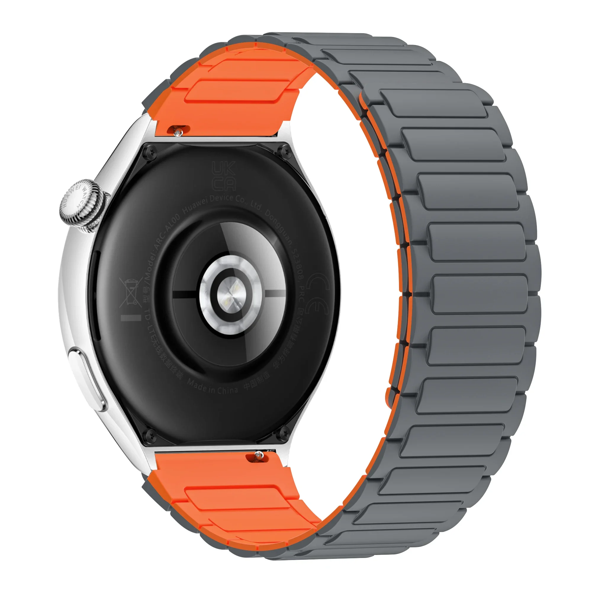 Magnetic Silicone Loop 22mm Wristband - Soft Replacement Strap