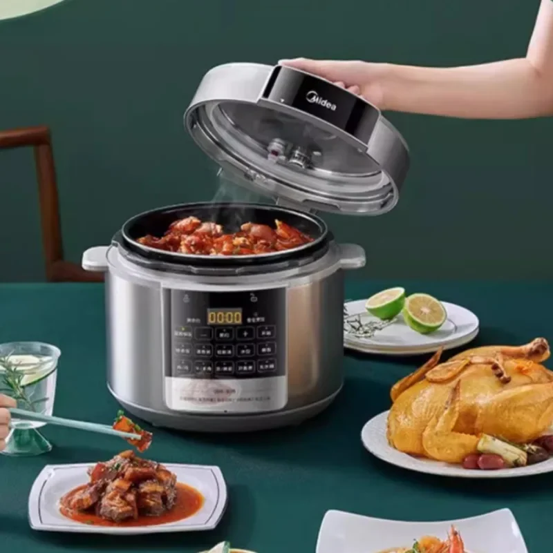 Midea Electric Pressure Cooker Home 5L New Dual Gall Multifunctional Electric Pressure Cooker 6
