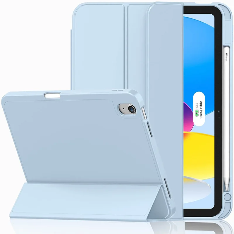 Magnetic Charging Pencil Holder Case with Cover and Stand