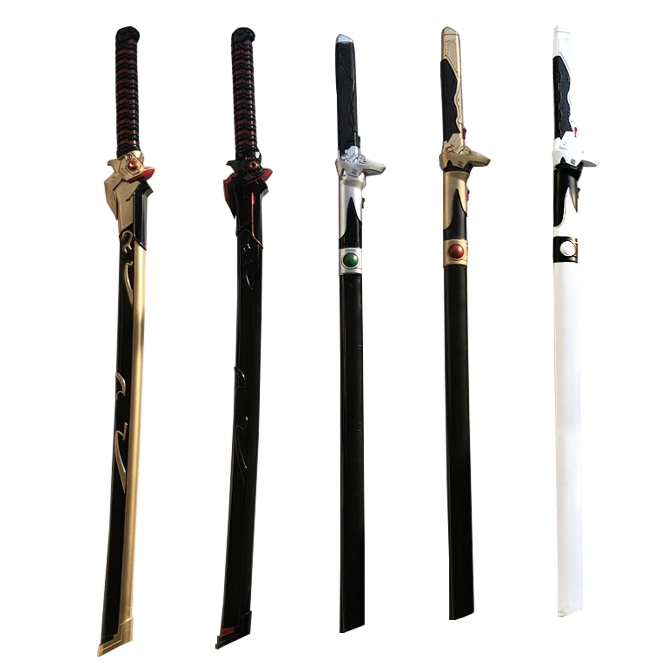 

Cosplay Overwatch Game Genji Evil Spirit Sheath Knife Shimada Genji Katana Role Play Game PU Weapon Model Toy Prop Sword 106cm