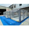 Pvc Airtight Inflatable Spray Booth Car Painting Car Garage Portable Cover Tent Drive In Carport Cabin With Pump For Maintaining 6