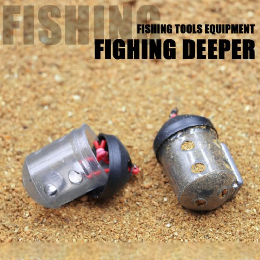 1/10PCS Kappe Schwimmen Feeder Für Made Grundfutter Angeln Zubehör Outdoor Karpfen Angeln Tackle-Tool Wels Feeder Korb – Detail 3