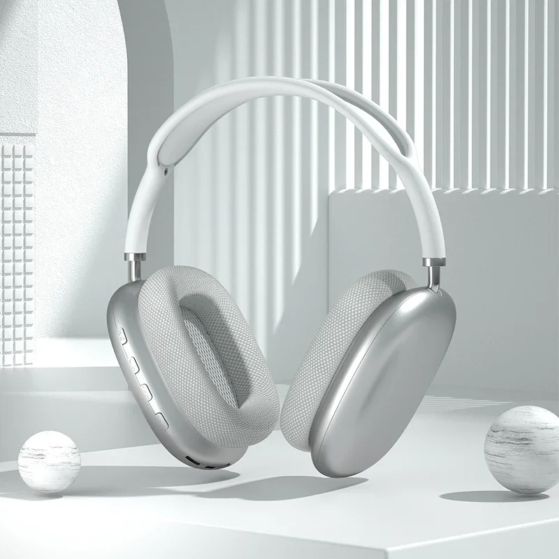

Bluetooth Wireless Earphones Headphones Headset Air Pro Max Sports Gaming TF Card Slot Headset Noise Cancelling For Xiaomi