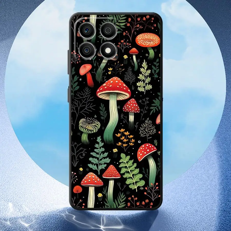 Cartoon Mushroom Soft Shell Smartphone Case