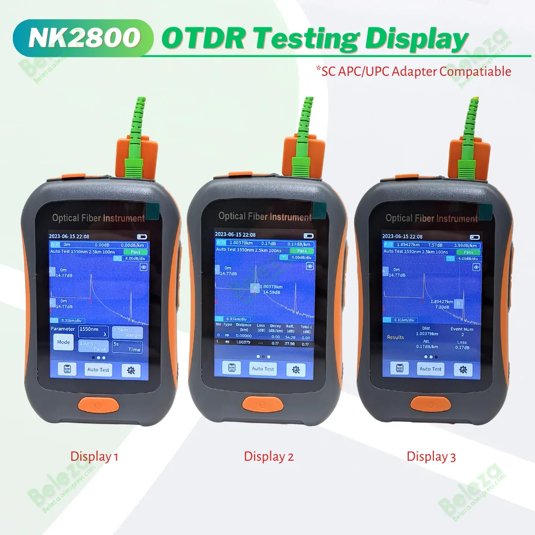 Рисунок 4 - Мини OTDR NK2600 NK2800 5 в 1 Активное