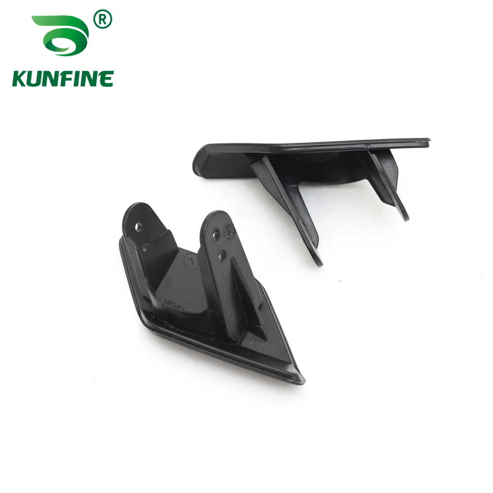 Car Headlamp Washer Cap Front Bumper Headlight Washer Cover with bracket No. 51117363393 51117363394