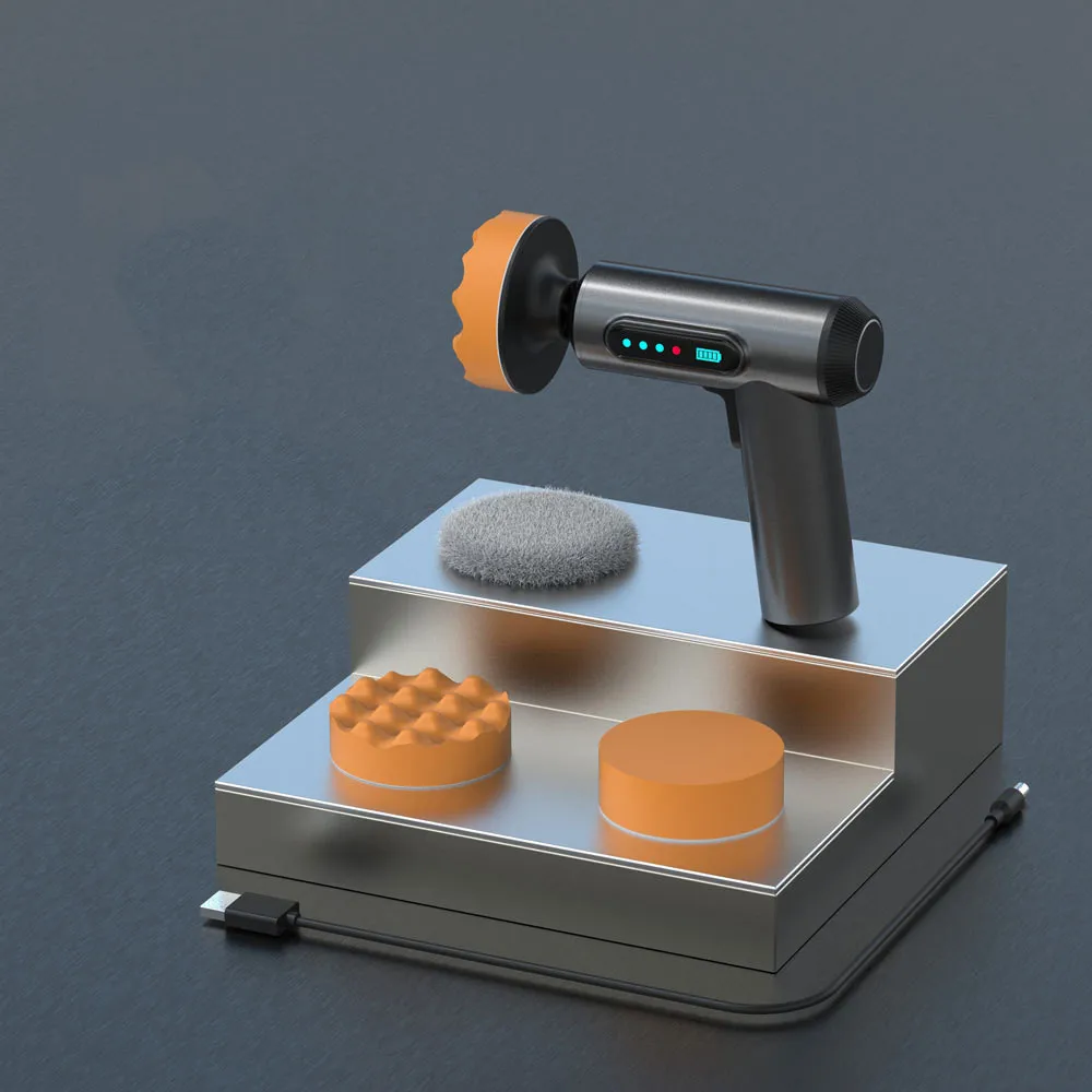 Electric Automotive Polisher Machine Speed Adjustable Car Polishing Waxing Grinding Machine Power Tool Car Polishing car polisher