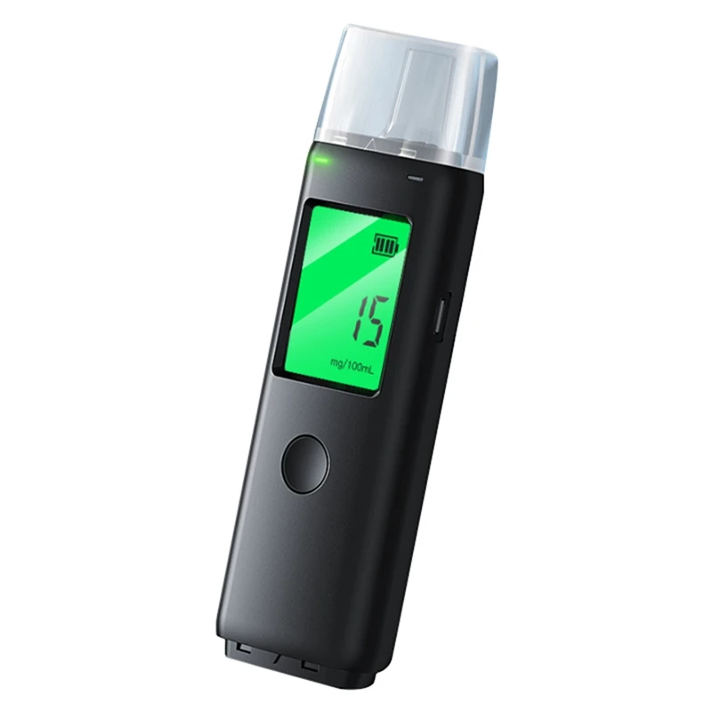 Rechargeable Breathalyzer Portable Tester For Individuals And Homes Drunk Driving Insufflation Tester Alcohol Tester Breath Alcohol Tester
