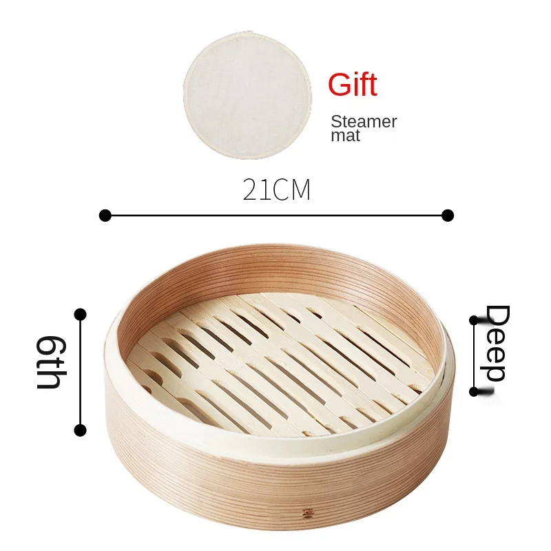 Mini Steamer Small Cage Drawer Household Steamed Buns Dumplings Steamed  Meat Steamed Bamboo Double-edged Fine-toothed Comb - Steamers - AliExpress